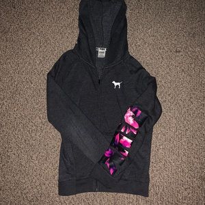 Pink hoodie